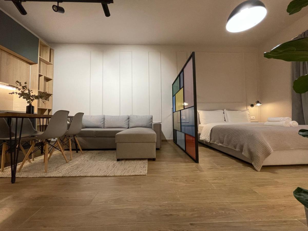 Square 21 Apartments تيرانا المظهر الخارجي الصورة