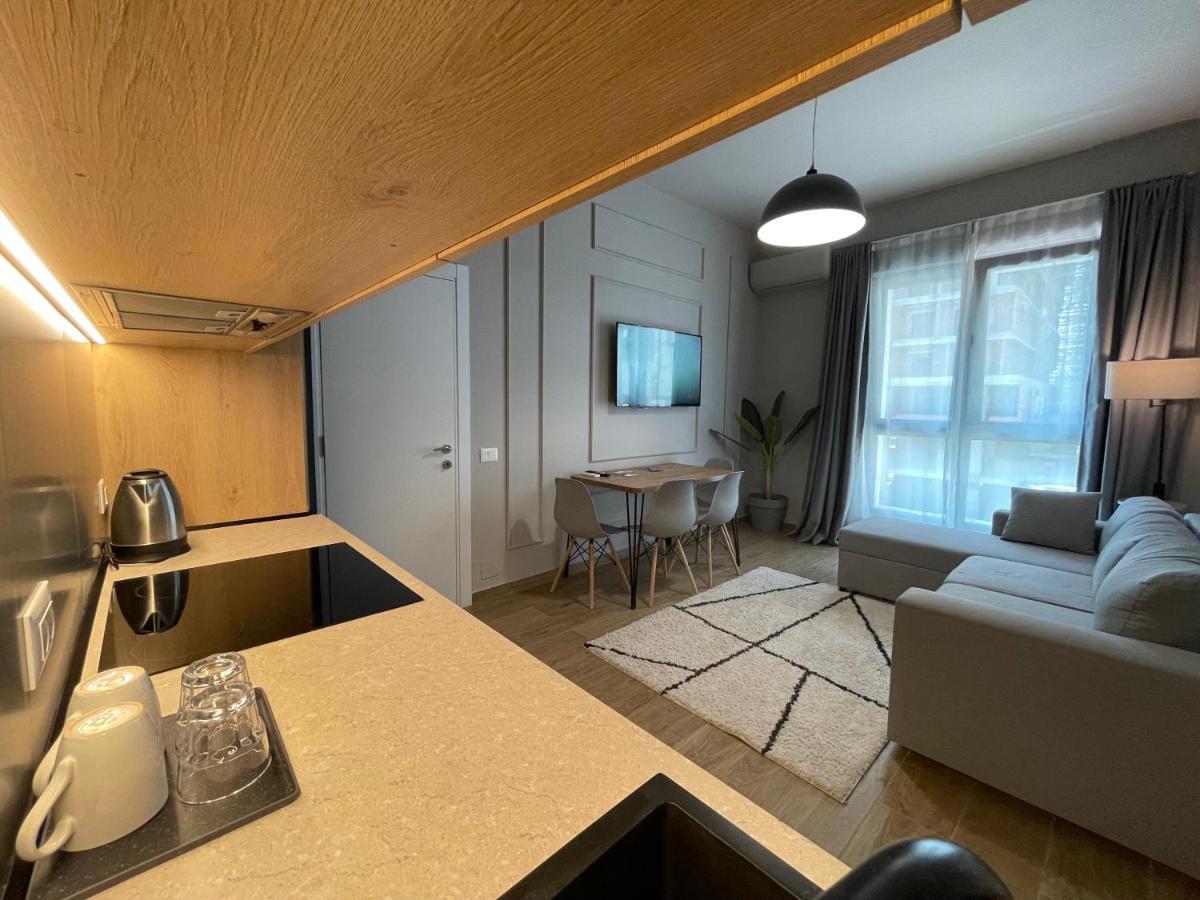 Square 21 Apartments تيرانا المظهر الخارجي الصورة